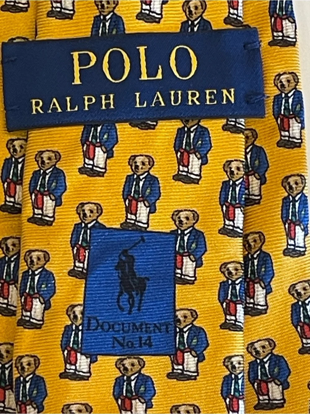 Lot of 6 Rare Vintage Polo by Ralph Lauren 1990’s Classic Blazer Bear Ties